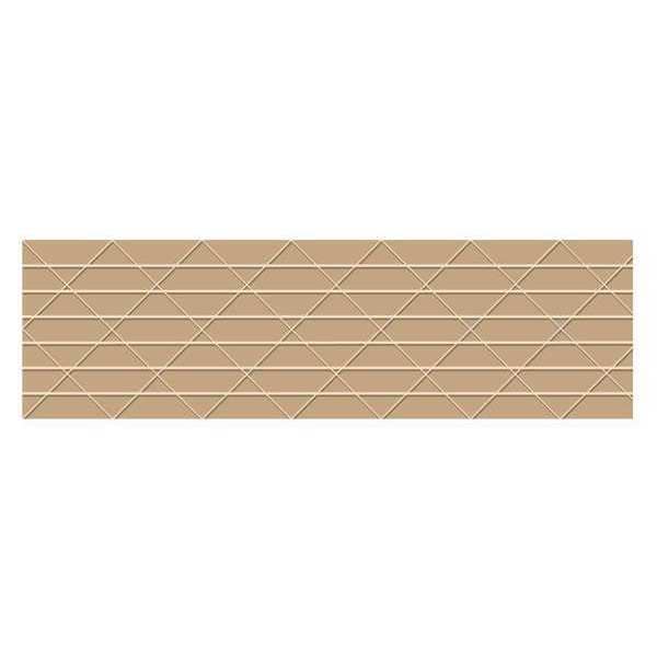 Central™ 250 Reinforced Tape, 6.4 Mil, 3" x 375', Kraft, 8/Case