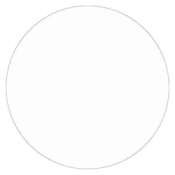 Tape Logic® Removable Labels, 2" Circle, Clear, 500 /Roll