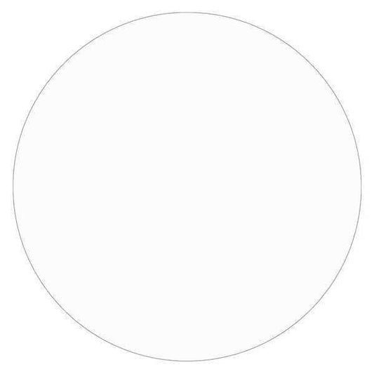 Tape Logic® Removable Labels, 2" Circle, Clear, 500 /Roll