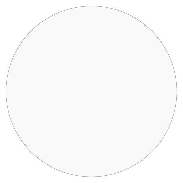 Tape Logic® Removable Labels, 1" Circle, White, 500 /Roll