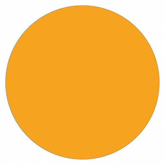 Tape Logic® Removable Labels, 3/4" Circles, Fluorescent Orange, 500 /Roll