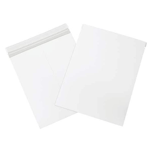 Self-Seal Flat Mailers, 12 3/4" x 15", White, 25/Case