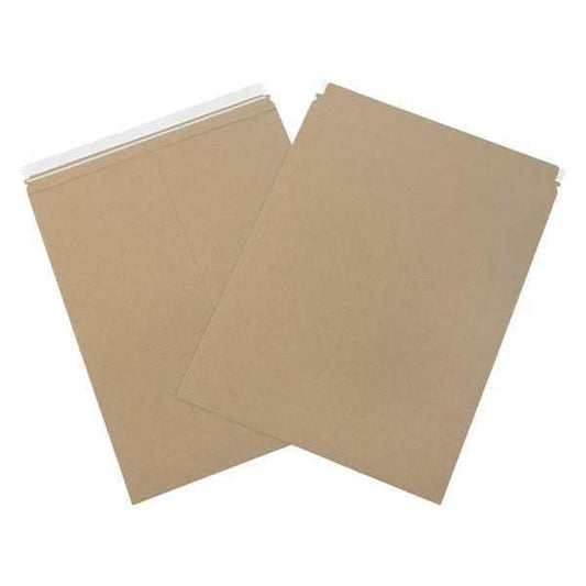 Utility Flat Mailers, 7 1/4" x 11", Kraft, 250/Case