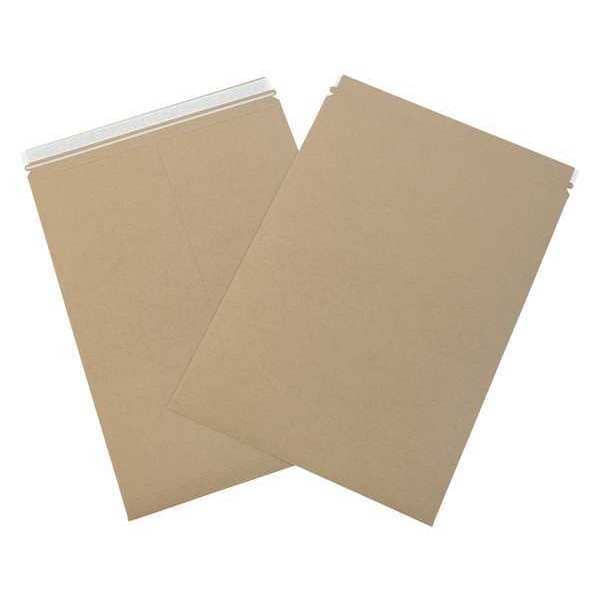 Self-Seal Flat Mailers, 18" x 24", Kraft, 50/Case
