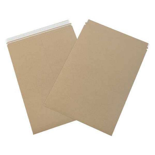 Self-Seal Flat Mailers, 18" x 24", Kraft, 50/Case