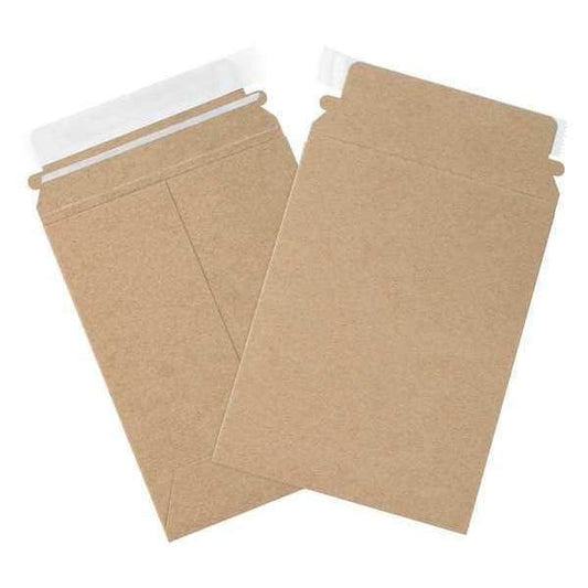 Utility Flat Mailers, 6" x 9", Kraft, 250/Case