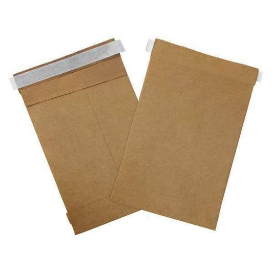 Self-Seal Padded Mailers, #0, 6" x 10", Kraft, 25/Case
