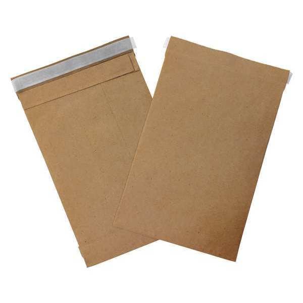 Self-Seal Padded Mailers, #1, 7 1/4" x 12", Kraft, 100/Case