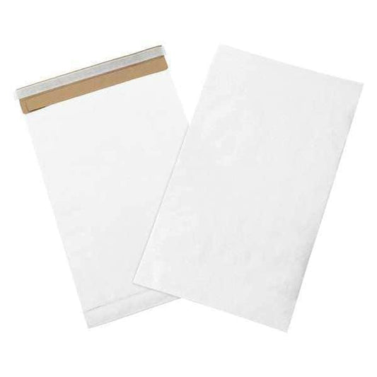 Self-Seal Padded Mailers, 12 1/2" x 19", White, 25/Case