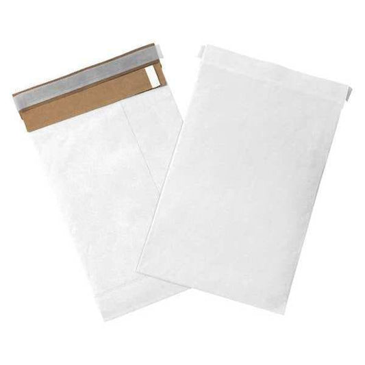 Self-Seal Padded Mailers, 7 1/4" x 12", White, 100/Case