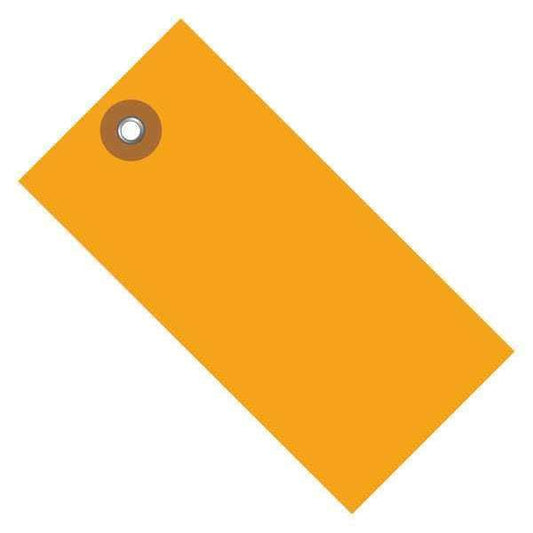 Tyvek® Shipping Tags, 4 3/4" x 2 3/8", Orange, 100/Case
