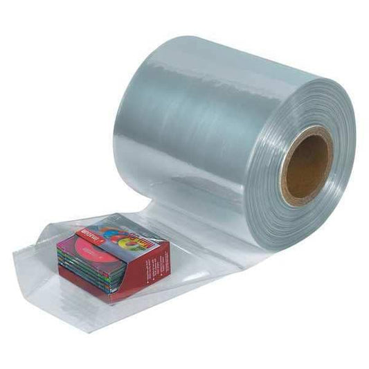 Shrink Tubing, 22" x 100 Gauge x 1500', Clear, 1/Roll