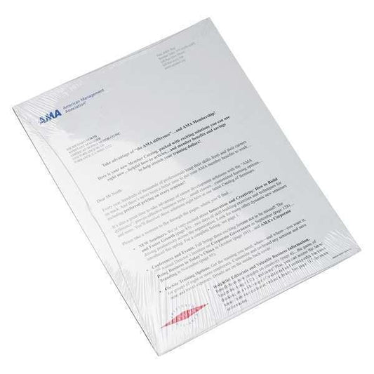 Shrink Bags, 80 Gauge, 9" x 14", Clear, 500/Case