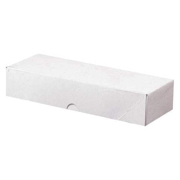 Stationery Folding Cartons, 10" x 3 1/2" x 2", White, 200/Case