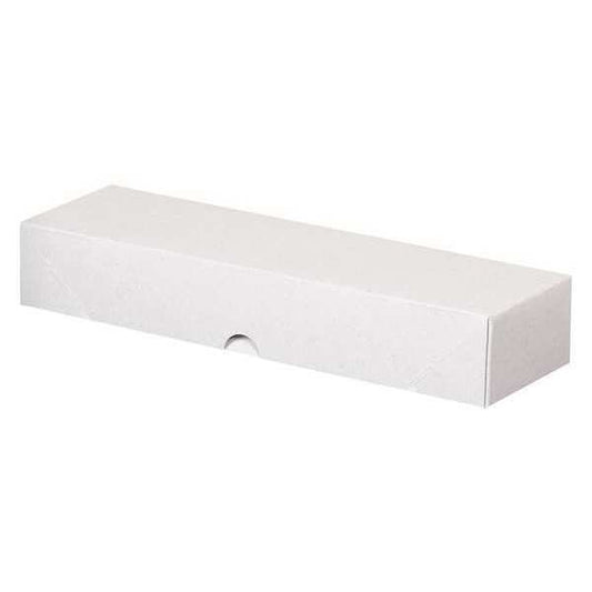 Stationery Folding Cartons, 12" x 3 1/2" x 2", White, 200/Case