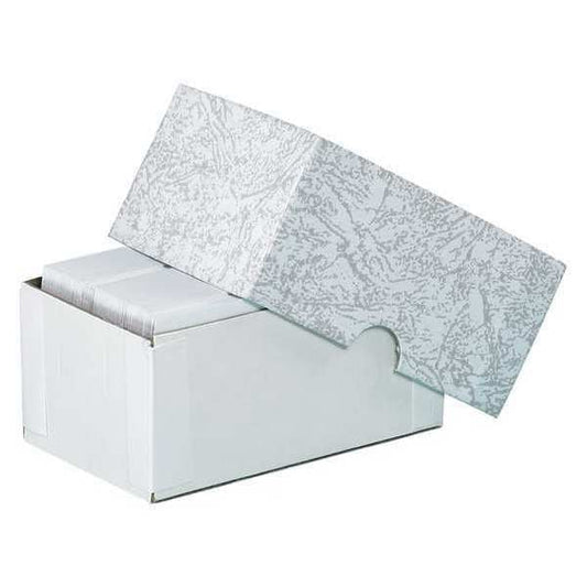 Stationery Set-Up Cartons, 3 3/4" x 2 1/4" x 1 3/4", Gray Leatherette, 100/Case