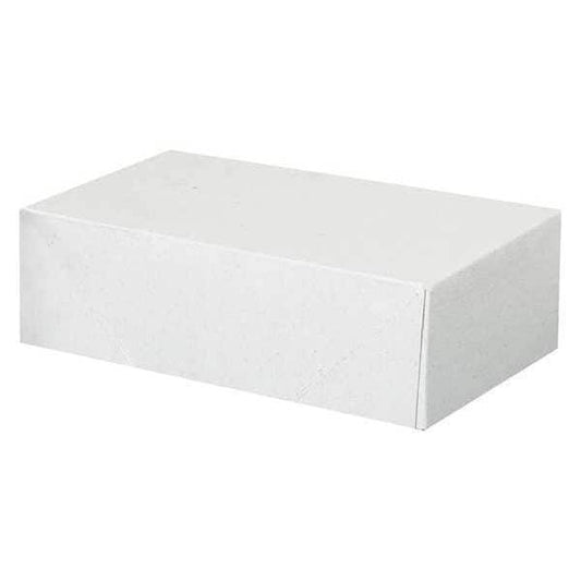 Stationery Folding Cartons, 5 3/4" x 9 1/2" x 3", White, 200/Case