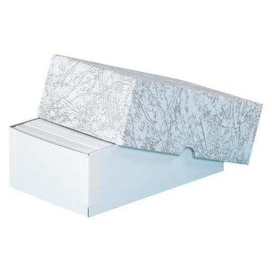 Stationery Set-Up Cartons, 6" x 3 1/2" x 2", Gray Leatherette, 100/Case