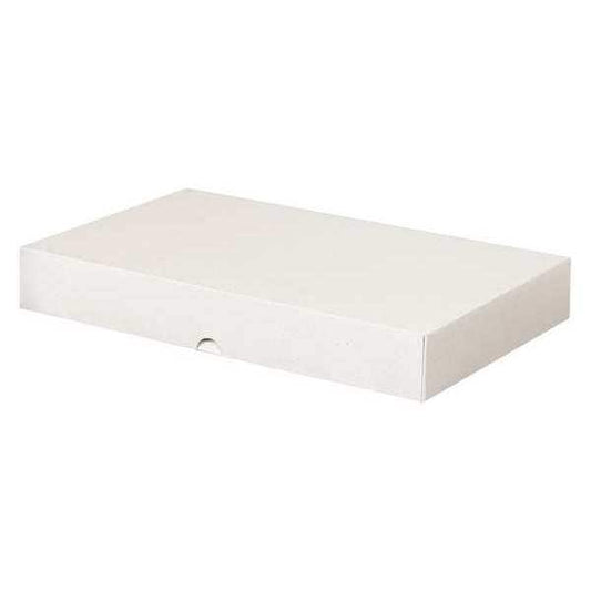 Stationery Folding Cartons, 8 1/2" x 14" x 2", White, 200/Case
