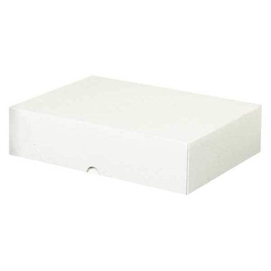 Stationery Folding Cartons, 8 5/8" x 12" x 3", White, 150/Case