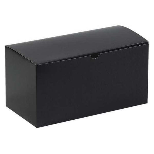 Gift Boxes, 12" x 6" x 6", Black Gloss, 50/Case