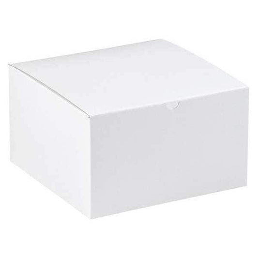 Gift Boxes, 12" x 12" x 9", White, 50/Case