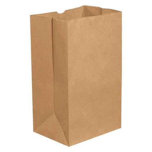 Grocery Bags, 12" x 7" x 17", Kraft, 500/Case