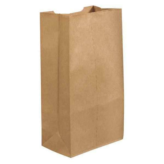 Grocery Bags, 12" x 7" x 21 3/4", Kraft, 250/Case