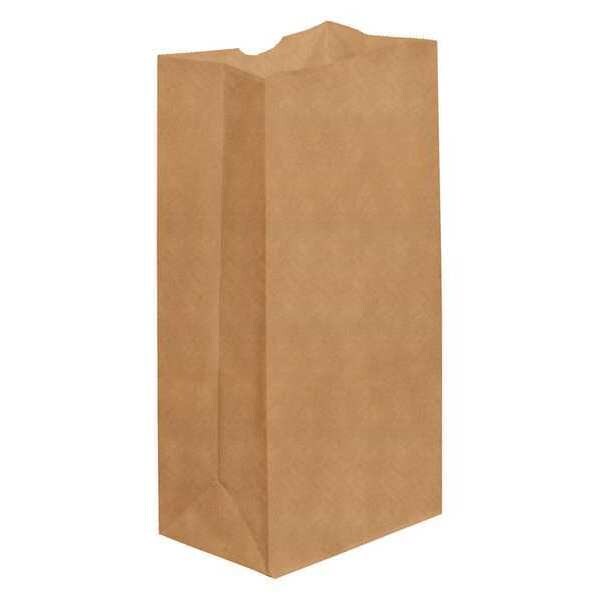 Grocery Bags, 6 5/16" x 4 1/8" x 13 3/8", Kraft, 500/Case