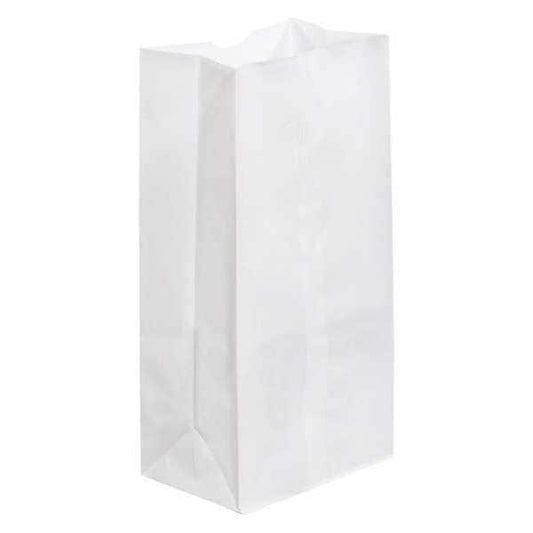 Grocery Bags, 7 1/16" x 4 1/2" x 13 3/4", White, 500/Case