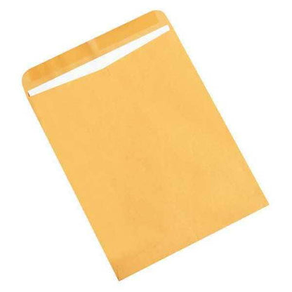 Gummed Envelopes, 11 1/2" x 14 1/2", Kraft, 250/Case