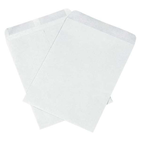 Gummed Envelopes, 9" x 12", White, 1000/Case