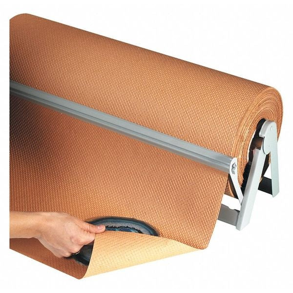 Indented Kraft Paper Roll, 60#, 18"x300', Kraft
