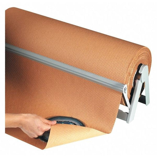 Indented Kraft Paper Roll, 60#, 18"x300', Kraft