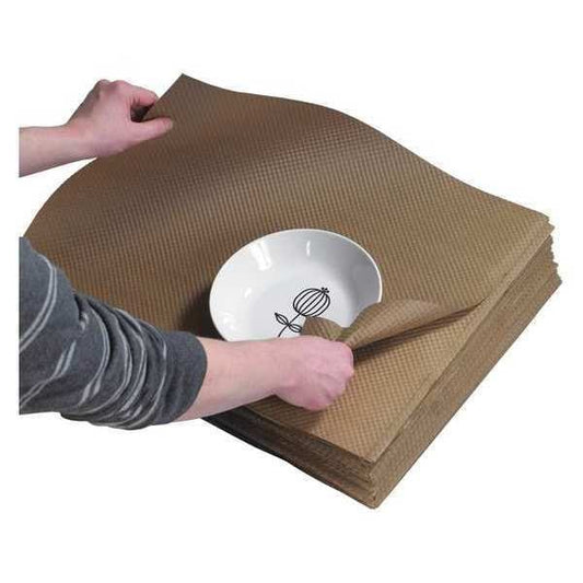 Indented Kraft Paper Sheet, 18" x 24", Kraft, 415/Case