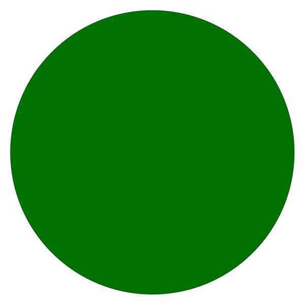 Tape Logic® Inventory Circle Labels, 1 1/2", Green, 500/Roll