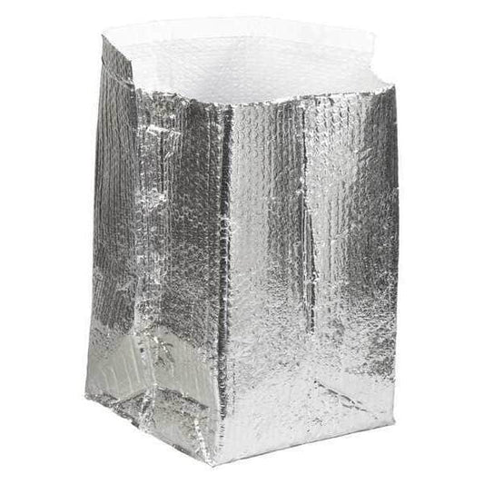 Insulated Box Liners, 14" x 14" x 14", Silver, 15/Case
