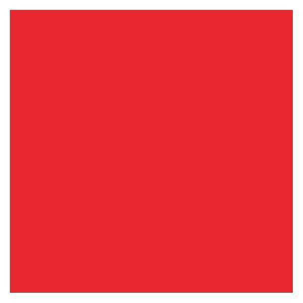 Tape Logic® Inventory Rectangle Labels, 4" x 4", Fluorescent Red, 500/Roll