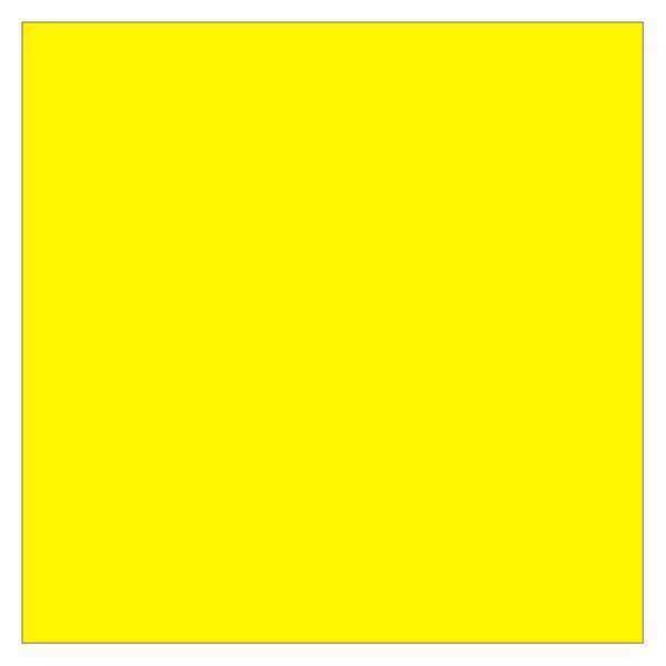 Tape Logic® Inventory Rectangle Labels, 4" x 4", Fluorescent Yellow, 500/Roll