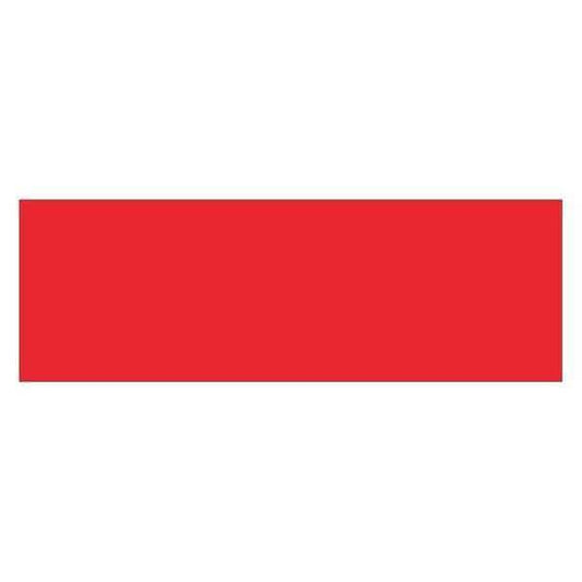Tape Logic® Inventory Rectangle Labels, 3" x 9", Fluorescent Red, 250/Roll