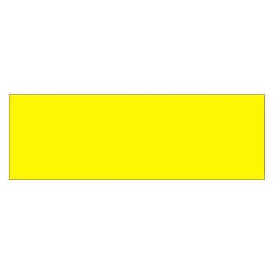 Tape Logic® Inventory Rectangle Labels, 3" x 9", Fluorescent Yellow, 250/Roll