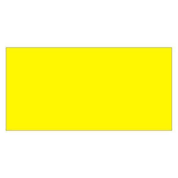 Tape Logic® Inventory Rectangle Labels, 2" x 4", Fluorescent Yellow, 500/Roll