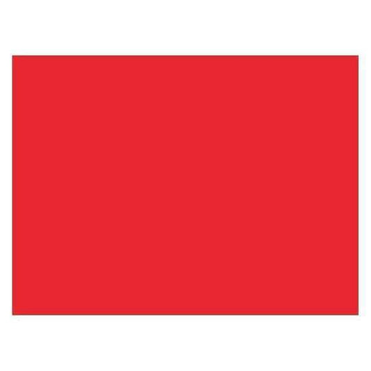 Tape Logic® Inventory Rectangle Labels, 3" x 4", Fluorescent Red, 500/Roll