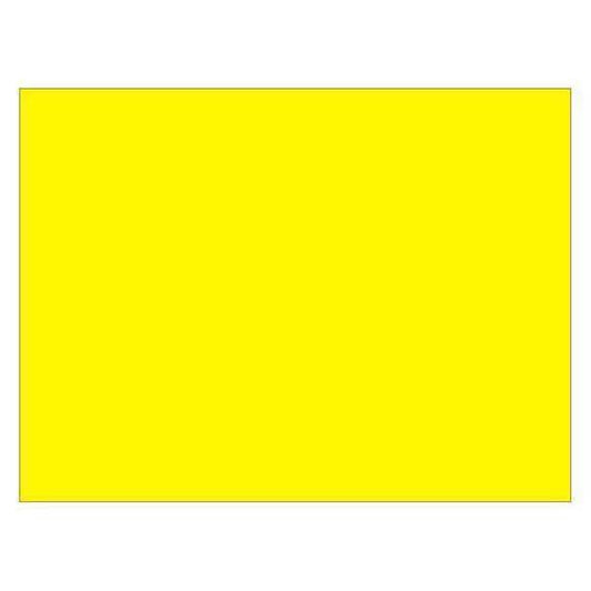 Tape Logic® Inventory Rectangle Labels, 3" x 4", Fluorescent Yellow, 500/Roll