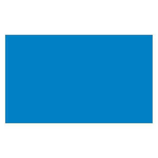 Tape Logic® Inventory Rectangle Labels, 3" x 5", Light Blue, 500/Roll