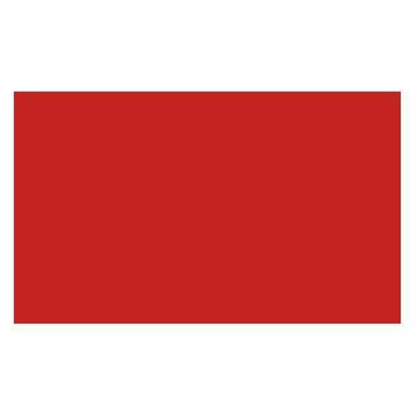 Tape Logic® Inventory Rectangle Labels, 3" x 5", Red, 500/Roll