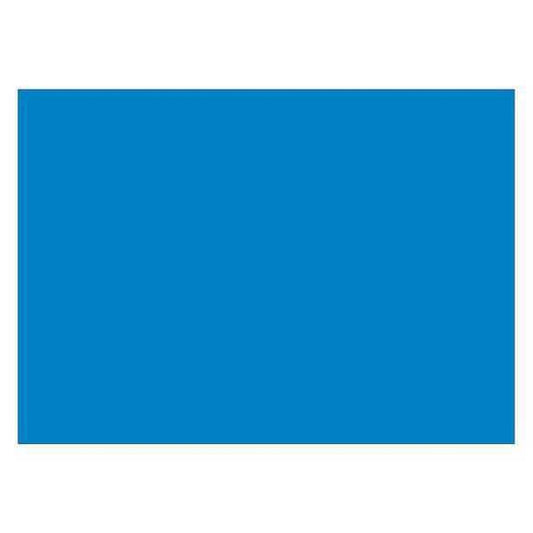 Tape Logic® Inventory Rectangle Labels, 5" x 7", Light Blue, 500/Roll