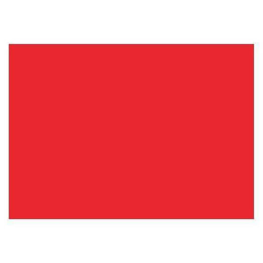 Tape Logic® Inventory Rectangle Labels, 5" x 7", Fluorescent Red, 500/Roll