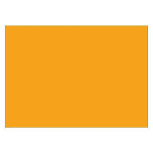 Tape Logic® Inventory Rectangle Labels, 5" x 7", Fluorescent Orange, 500/Roll