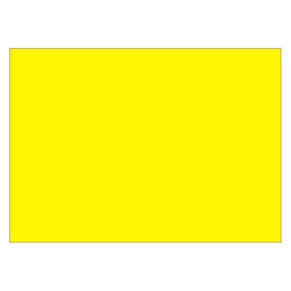 Tape Logic® Inventory Rectangle Labels, 5" x 7", Fluorescent Yellow, 500/Roll